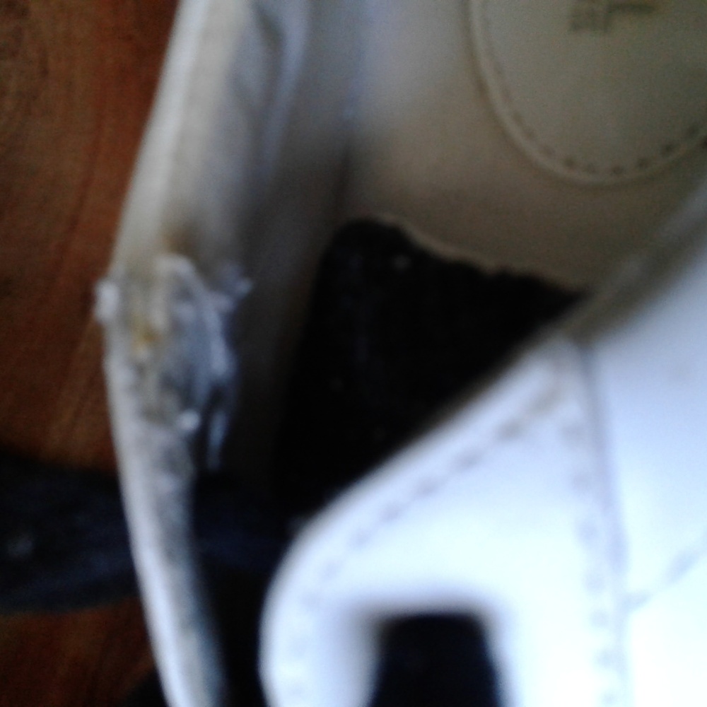 Michael Kors White Sneakers With Black Sparkles - Picture 7 of 9